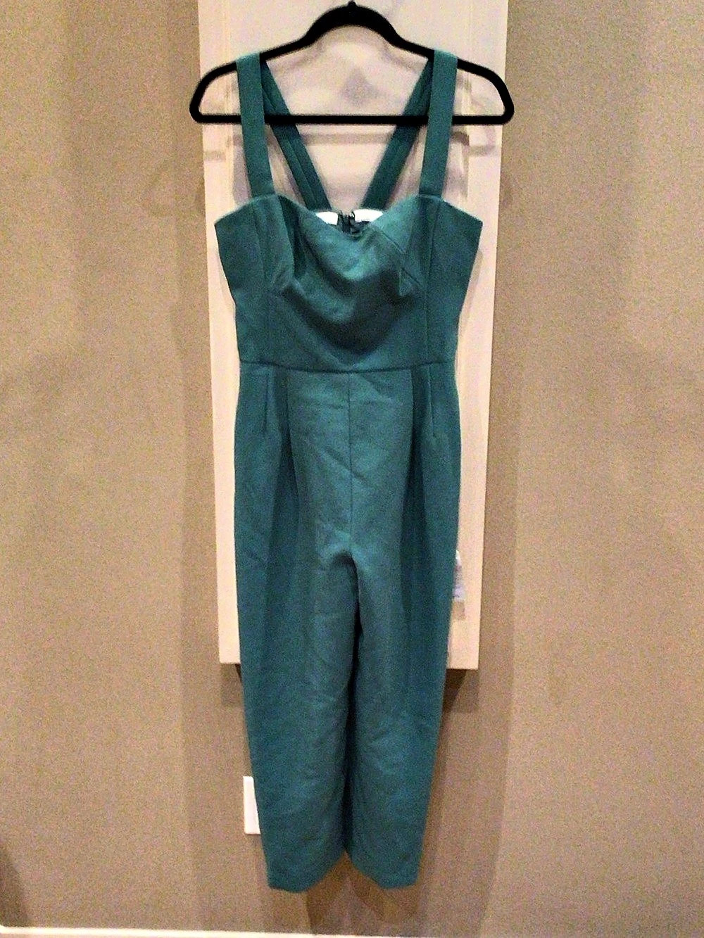 Gal Meets Glam Teal Jumpsuit Size 6 NWT